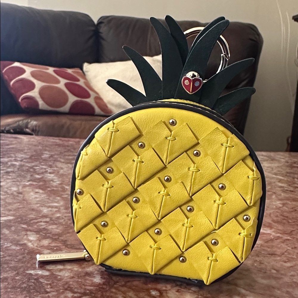 Kate Spade Pineapple coin pouch - Picture 11 of 13